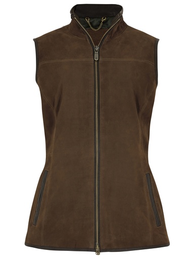 Dubarry - Kingston Leather Gilet - Walnut