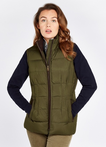 Dubarry - Spiddal Quilted Gilet - Olive