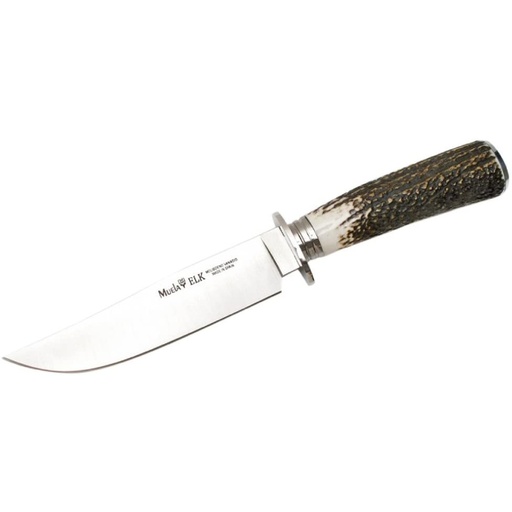 [63MU/ELKAI-14] Jachtmes, Muela, ElkAI, rvs/hertshoorn,leer et