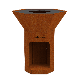 [BC-WOO-6023] Nestor Original Corten staal