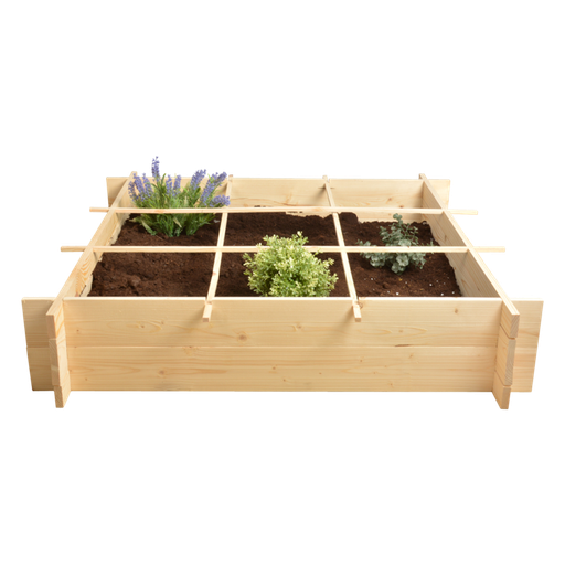 [12-004140] Houten vierkante meter tuin