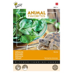 [02-080714] Animal Favorites Spinazie Nores voor Schildpadden - ca 20g