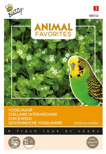 [02-080722] Animal Favorites Vogelmuur, siervogels en kippen - ca 2g