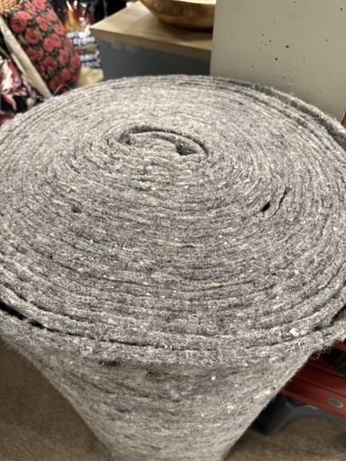 [P860510D] VILT VAN SCHAPENWOL 1 m breedte