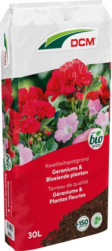 [DCM-1004502] DCM Potgrond Geraniums & Bloeiende planten - 30L