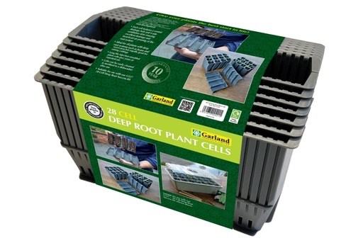 28 cell DEEP ROOT PLANT CELLS