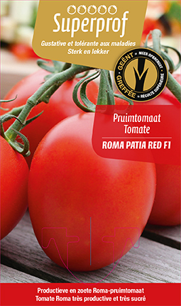 [MR-7570] Geënte Roma-pruimtomaat Patia Red F1 - 1 plantje