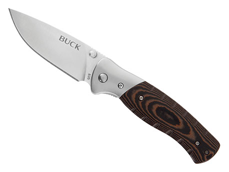 [BUCK835BRS] Buck Small Folding Selkirk Micarta
