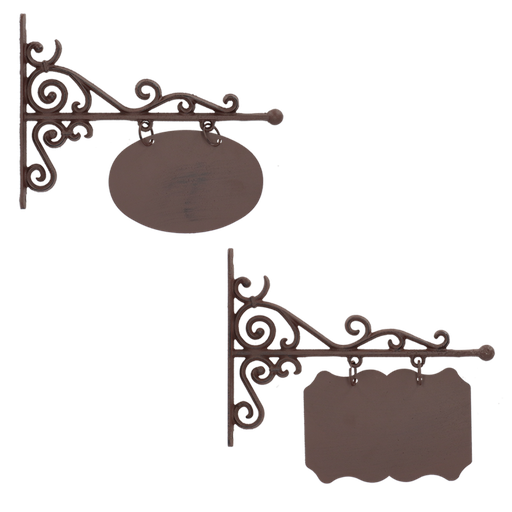 [LH100] UITHANGBORD Gietijzer S