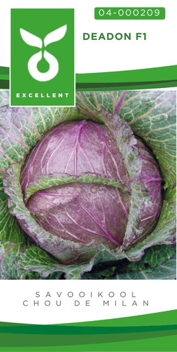 [04-000209] Kruisig Rodekool/Savooikool DEADON F1 - ca 20 z