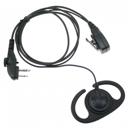 [EP-0409H2] Hytera adjustable earphone + micro - 2pin