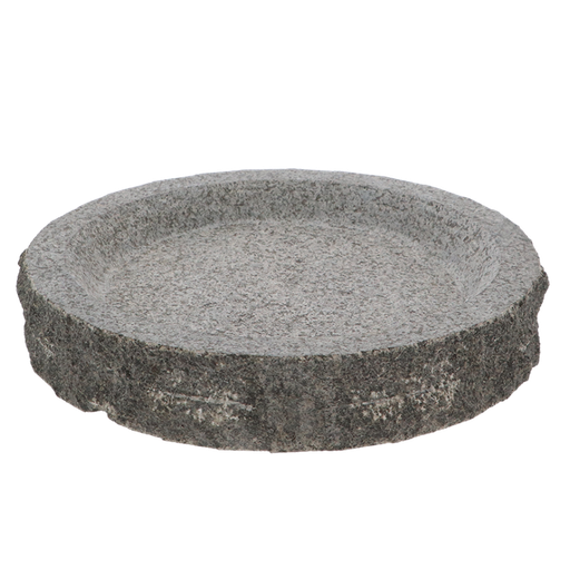 [ESS-FB649] VOGELBAD GRANIET ROND ca. 34 cm