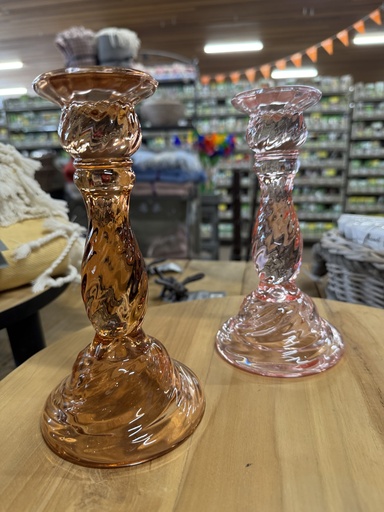 [AGO-3762118] Glazen Kandelaar Groot - 1 st