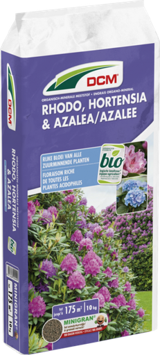 [11-008011] DCM Meststof Rhodo, Hortensia & Azalea - 10 kg