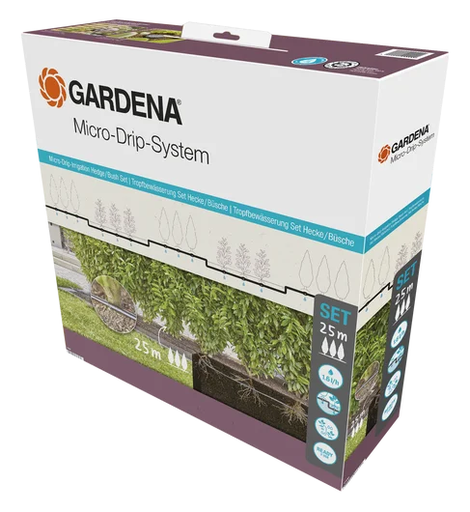 [GAR-13500-20] Gardena Micro-Drip-Bewatering heggen/struiken Set (25 m) 