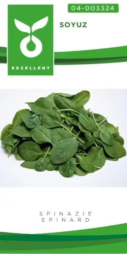 [04-003324] Babyleaf Spinazie SOYUZ F1 - ca 50 g