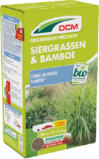 [11-007163] DCM - Meststof Siergrassen & Bamboe 1.5 kg