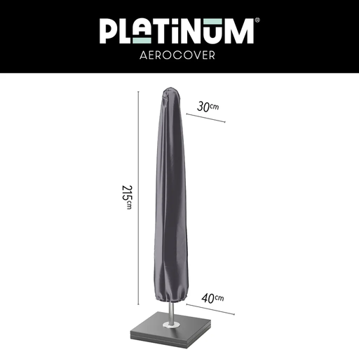 [7984] Center Pole Parasol Cover - H215x30/40